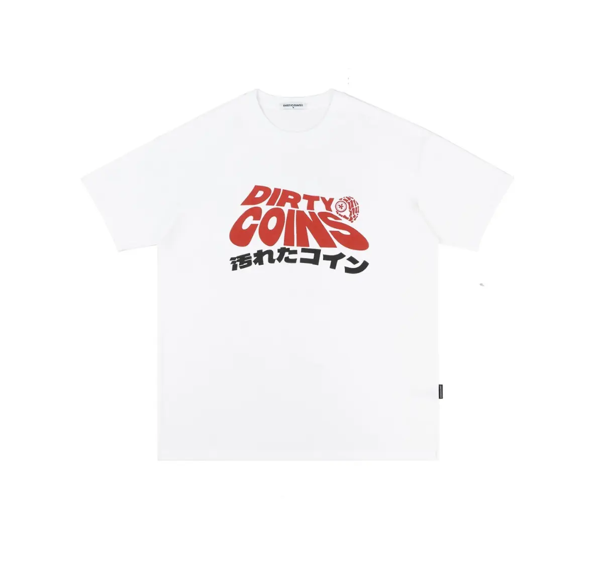 DirtyCoins修身短tee