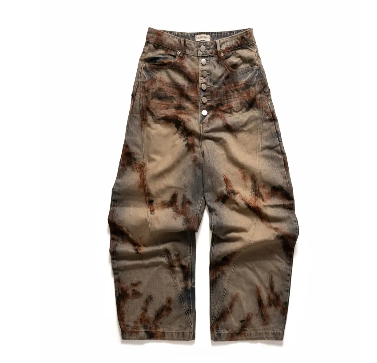 XIII - ARC BUTTONS JEANS PANTS