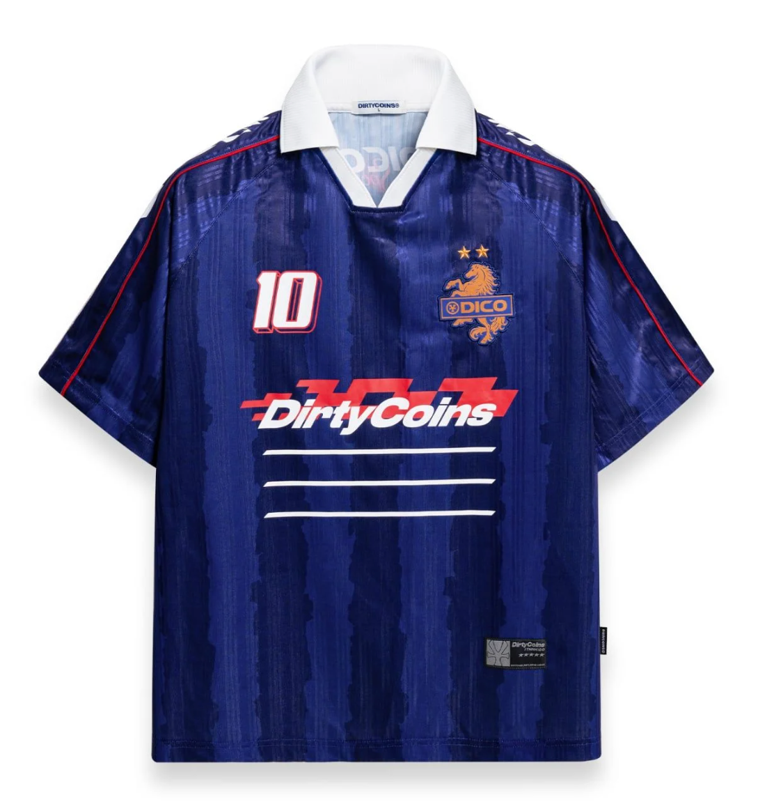 DIRTYCOINS SOCCER JERSEY 深藍
