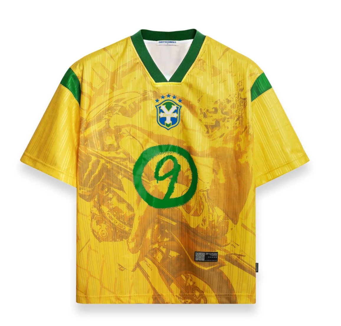 DIRTYCOINS SOCCER JERSEY黃