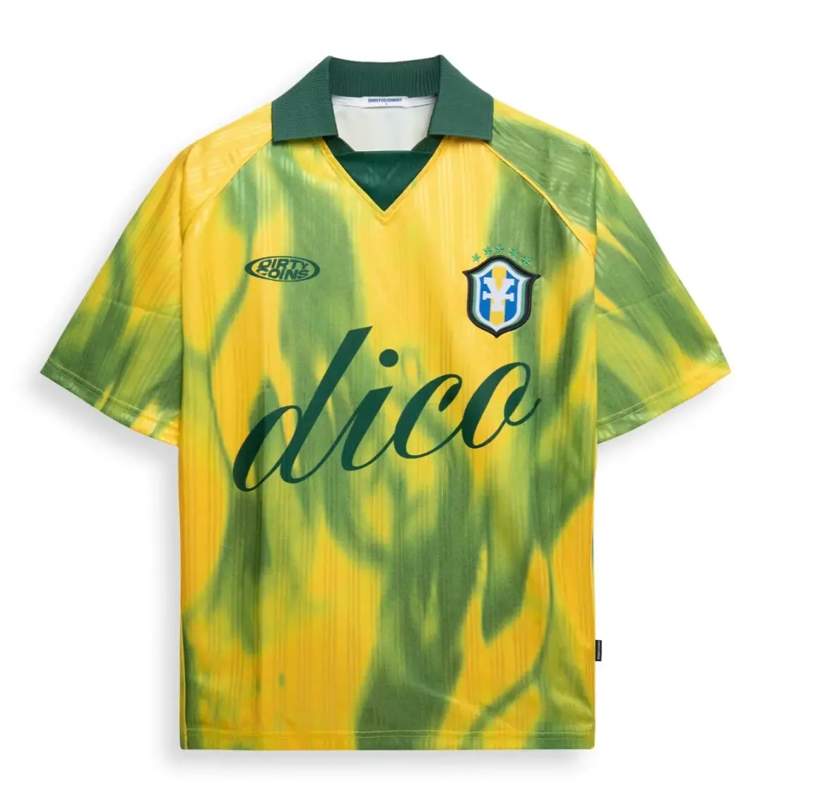 Soccer Jersey 黃綠