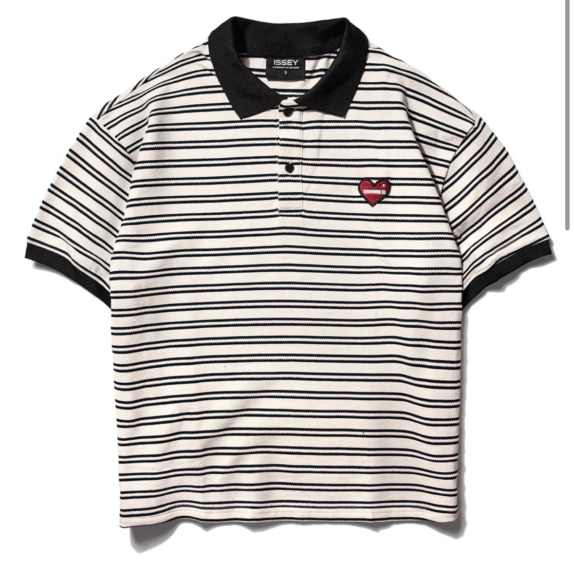 ISSEY RISK HEART POLO