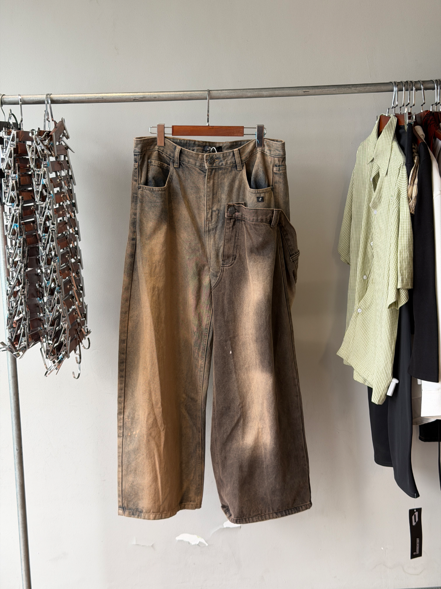 Rust Fade Pants 鏽化刷色褲