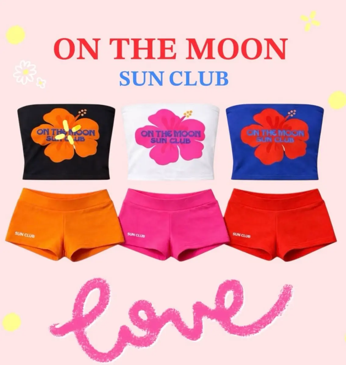 現貨🇹🇭 ON THE MOON SUN CLUB 🌺💦