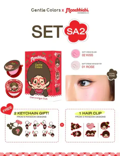 現貨🇹🇭 Monchhichi Cherrylicious Club! 🍒✨